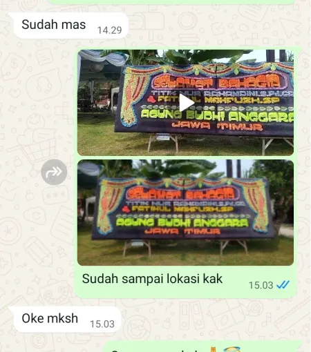 Pengiriman Papan Bunga Penggaron Lor Genuk