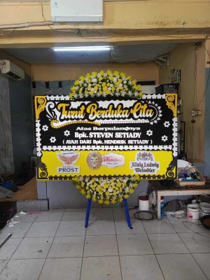 Papan Bunga di Penggaron Lor Genuk